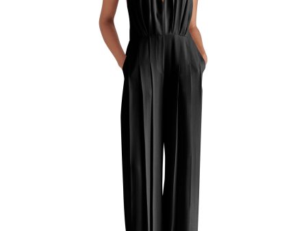 APOLLINE JUMPSUIT BLACK For Discount