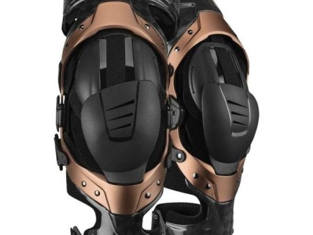 EVS Axis Pro Knee Brace Black Copper Pair - XL Online now