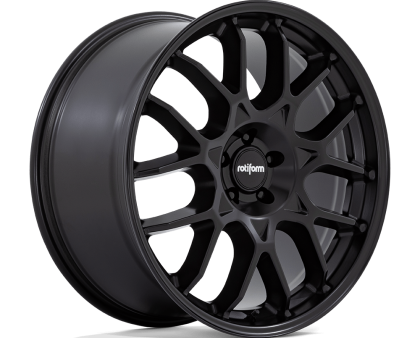 Rotiform R195 ZWS Wheel 22x12 5x112 30 Offset - Matte Black (Full Set of 4) Sale