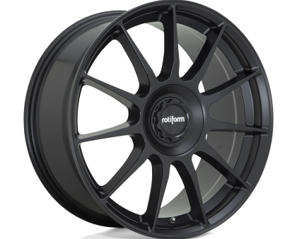 Rotiform R168 DTM Wheel 19x8.5 5x112 45 Offset - Satin Black (Full Set of 4) on Sale