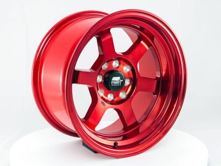 Time Attack - Ruby Red - 15x8.0 4x100 4x114.3 Offset +0 Supply