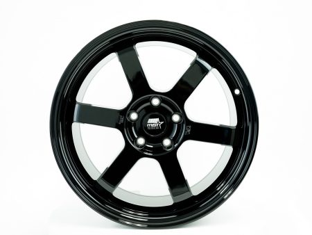 Time Attack - Glossy Black - 18X9.5 5X114.3 Offset +40 Sale