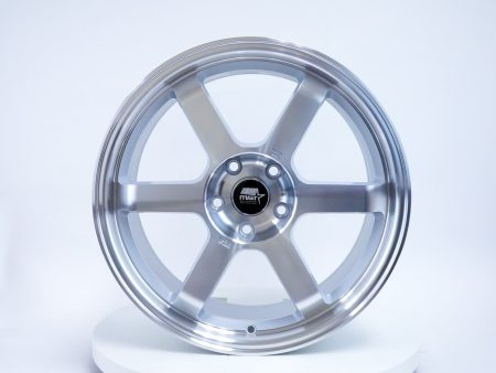 Time Attack - Machined - 18X8.5 5X114.3 Offset +40 Hot on Sale