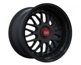 ESM-004M 18x8.5 5X130 45ET Matte Black  Gloss Black Lip For Discount