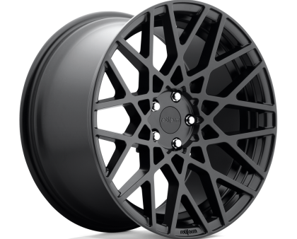 Rotiform R112 BLQ Wheel 18x8.5 5x100 35 Offset - Matte Black (Full Set of 4) Sale