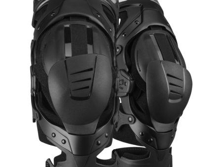 EVS Axis Sport Knee Brace Black Pair - Medium Hot on Sale