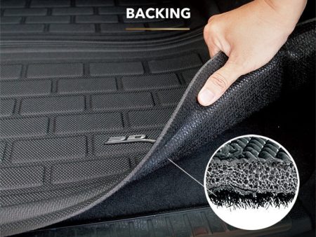 3D Maxpider 07-12 Hyundai Veracruz Kagu Black Cargo Liner For Cheap