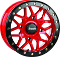 DragonFire Racing Typhon Wheel 15X7 4 156 5+2 +10 Machined Red For Discount