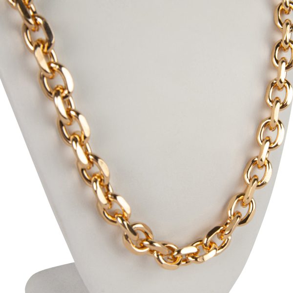 LINK NECKLACE GOLD Hot on Sale