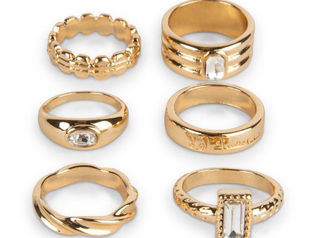 RING SET GOLD Hot on Sale