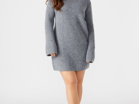 ABBIE SWEATER DRESS GREY Sale